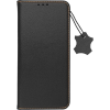 Noname Forcell Bőr Tok Smart Pro Samsung Galaxy A12 Fekete (5903396110573)