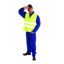 Noname Mellény láthatósági fényvisszaverős 2XL fluo sárga láthatósági ruházat