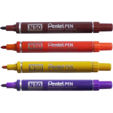 Noname Pentel N50 barna permanent marker (^ N50-E) filctoll, marker