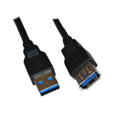 Noname USB 3.0 hosszabbító kábel 0.8m kábel és adapter