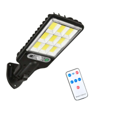 Nonbrand 180W LED napelemes fali minilámpa távirányítóval, mozgásérzékelővel kültéri világítás