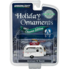 Nonbrand AIRSTREAM 16' BAMBI Karácsonyfadísz chrome 1:64 karácsonyfadísz