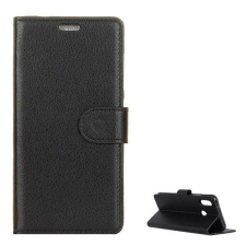 Nonbrand ALCATEL 5V (OT-5060D), Wallet notesz mobiltok, Fekete tok és táska