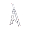 Nonbrand Alumínium kitolható kétágú létra 3x9 fokos (530cm)