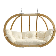 Nonbrand Amazonas AZ-2030850 Globo Royal Chair Függőszék - Krém kerti bútor