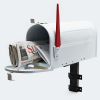 Nonbrand Amerikai Postaláda - Fali - Fehér - 48cm