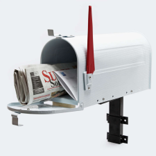 Nonbrand Amerikai Postaláda - Fali - Fehér - 48cm postaláda