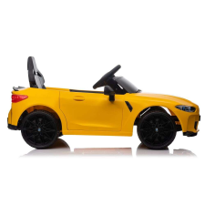 Nonbrand BMW M4 sárga 12V Elektromos kisautó 16970 elektromos járgány