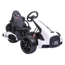 Nonbrand CH9939 12V Elektromos Go-Cart fehér 5737 elektromos járgány