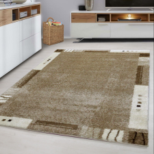 Nonbrand Den Nora 6037 Bézs Modern Szőnyeg - 80x250cm + 2x80x150cm lakástextília