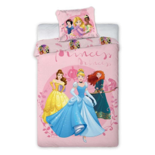 Nonbrand Disney Hercegnők Friends ágyneműhuzat 140×200cm, 70×90 cm lakástextília