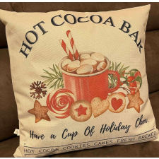 Nonbrand DÍSZPÁRNAHUZAT HOT COCOLATTE 43,5x43,5 CM lakástextília
