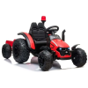 Nonbrand Elektromos Traktor Pótkocsival - 12V - Piros