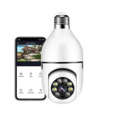 Nonbrand Forgatható Smart Wifi IP kamera, E27 foglalattal megfigyelő kamera