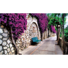 Nonbrand Fotótapéta - Mediterrán Sikátor - 4 részes tapéta, díszléc és más dekoráció