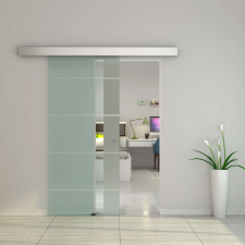 Nonbrand G42 Savmart Tolóajtó széles, üveg, 95x205cm nyílászáró