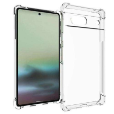 Nonbrand Google Pixel 7a, Szilikon mobiltok, FÉNYES, Átlátszó tok és táska