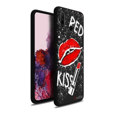 Nonbrand Graffiti Huawei P30 Lite Szilikon Tok - Red Kiss tok és táska