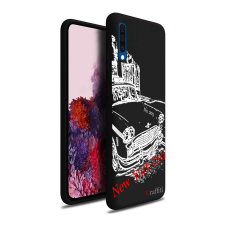 Nonbrand Graffiti Samsung Galaxy A50s Szilikon Tok - New York Taxi tok és táska