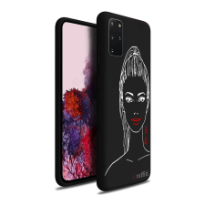 Nonbrand Graffiti Samsung Galaxy S20 Plus Szilikon Tok - Női Arckép tok és táska
