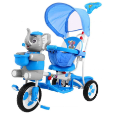 Nonbrand Gyerek Tricikli napernyővel, elefántos, kék tricikli