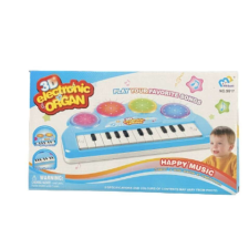 Nonbrand Gyerek zongora - gyerek szintetizátor, kék játékhangszer