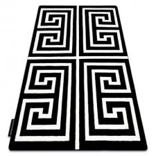 Nonbrand Hampton Görög Kulcsminta Szőnyeg - Fekete-Fehér - 120x170 cm lakástextília