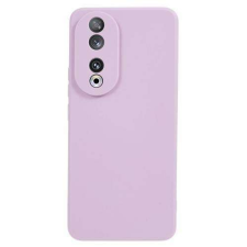 Nonbrand Huawei Honor 90, Szilikon mobiltok, Kameravédelem, Matt, Lila tok és táska