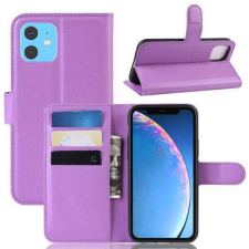 Nonbrand iPhone 11 Lila Notesztok - Flip Tok - Bankkártyatartóval tok és táska