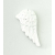 Nonbrand +Karácsonyi poly - Angyalszárny, fehér 1 db, 1,9*3,5cm 045194