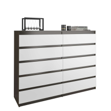 Nonbrand Komód 10 fiókos R140-S10 - wenge mix bútor