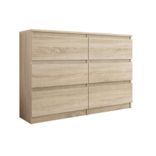 Nonbrand Komód 6 fiókos 140 cm- R140 sonoma bútor