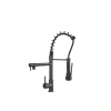 Nonbrand Konyhai mosogató csaptelep, Blackswan, M125 típus 2 üzemmóddal, antik fekete, 47 cm