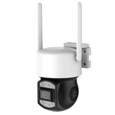 Nonbrand Kültéri forgatható Smart Wifi IP kamera, Fekete megfigyelő kamera