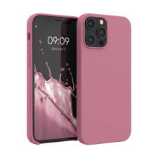 Nonbrand kwmobile iPhone 12 Pro Max Szilikon Tok - Rózsaszín tok és táska