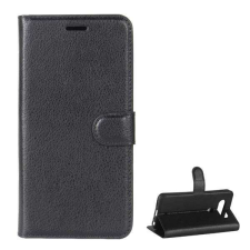 Nonbrand LG Q8 (2017) (H970), Wallet notesz mobiltok, Fekete tok és táska