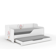 Nonbrand LILU gyerekágy laminált fronttal és oldallal 160x80cm matraccal és ágyazható ágyneműtartóval benn... ágy és ágykellék