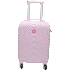 Nonbrand Love matt pink keményfalú bőrönd 41cmx30cmx20cm-kis méretű kabin bőrönd