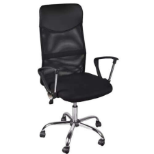 Nonbrand Malatec Prémium hálós, ergonomikus Irodai szék - fekete forgószék