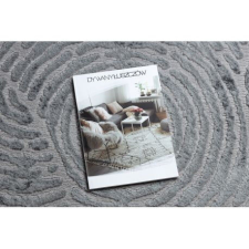 Nonbrand MEFE Körök Ujjlenyomat Szőnyeg - Szürke - 180x270 cm lakástextília