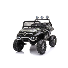 Nonbrand Mercedes Unimog S 12V Elektromos kisautó terep színű 9348 elektromos járgány