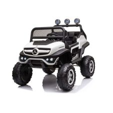 Nonbrand Mercedes Unimog S fehér elektromos kisautó 5623 elektromos járgány