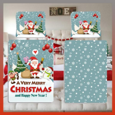 Nonbrand Merry Christmas, Karácsonyi ágyneműhuzat télapós 140×200cm BRM012066 lakástextília