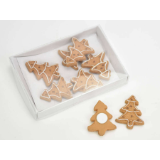 Nonbrand Mézeskalács fenyő 8db/doboz karácsonyi dekoráció