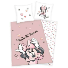 Nonbrand Minnie egér ágynemű (pink hearts) lakástextília