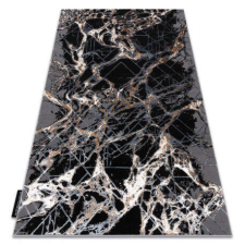 Nonbrand Modern De Luxe 622 Absztrakció - Szürke / Arany 160X220 cm Szőnyeg lakástextília