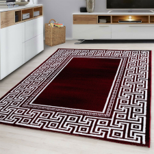 Nonbrand Modern Görögmintás Szőnyeg - Bordó - 160x230 cm lakástextília