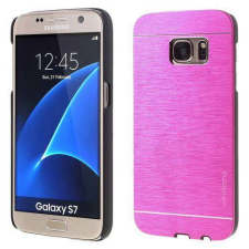 Nonbrand MOTOMO Alumínium Tok SAMSUNG Galaxy S7-hez - Rózsaszín tok és táska