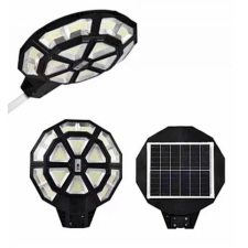 Nonbrand Napelemes utcai lámpa 990 LED teljesítmény 1000W távirányítóval ROTUNDA kültéri világítás