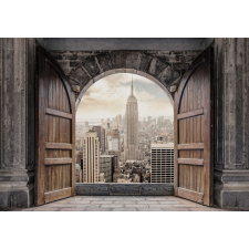 Nonbrand New York City 3D Fotótapéta - 4 részes XL tapéta, díszléc és más dekoráció